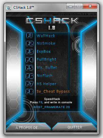 Скачать чит для Counter Strike Source – CSHack 1.7